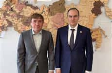 Артем Здунов встретился с руководителем Росмолодежи Григорием Гуровым