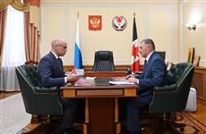 Александр Бречалов и Владимир Невоструев обсудили законодательные инициативы и работу Государственного Совета на 2026 год  