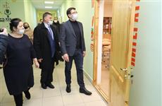 Глеб Никитин проверил реализацию программы капремонта школ и нацпроекта "Образование"