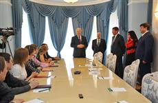 Губернатор и ректор Санкт-Петербургского университета вручили дипломы студентам СамГТУ