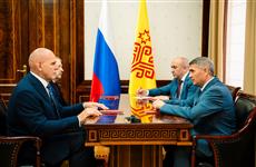 Состоялась встреча Олега Николаева и Александра Карелина