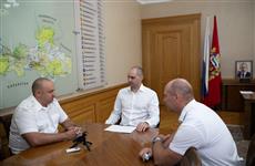 Денис Паслер встретился с начальником Самарской таможни