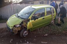 В Самарской области пенсионер на Daewoo Matiz попал под грузовик
