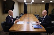 Дмитрий Чернышенко и Александр Бречалов обсудили развитие образования, науки, молодежной политики, спорта и туризма Удмуртии
