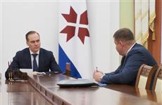 Глава Мордовии обсудил с мэром Саранска работу городского хозяйства