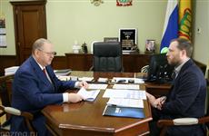 Губернатор провел рабочую встречу с руководителем ЦУР Пензенской области