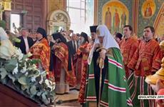 Патриарх Кирилл освятил храм преподобного Пимена Угрешского в Оренбурге