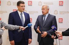 Глеб Никитин и Вагит Алекперов обсудили ход реализации инвестпроектов в Нижегородской области