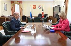 Александр Бречалов представил Марии Захаровой международные достижения Удмуртии  