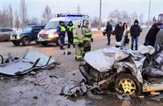 В Тольятти четыре человека пострадали при столкновении Nissan и Kia