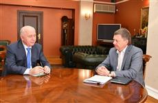 Николай Меркушкин провел рабочую встречу с Олегом Фурсовым