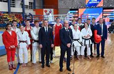 Глава Удмуртии Александр Бречалов представил президенту страны новый Дворец единоборств 