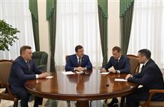 Сергея Каплина представили главе региона и коллективу Арбитражного суда