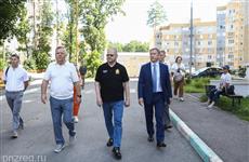 Олег Мельниченко обсудил в Заречном планы по благоустройству города