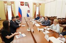 В Саранске прошла встреча Главы региона Артема Здунова и представителей компании "Яндекс"