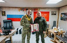 Знак "Почетный гражданин Чувашской Республики" вручили Герою России в зоне СВО