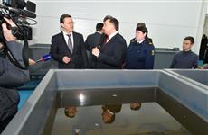 Дмитрий Азаров посетил крупнейший в ПФО завод по выращиванию молоди стерляди и щуки