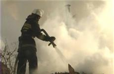 В селе под Тольятти загорелся комбайн