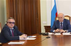 Николай Меркушкин пригласил Дмитрия Медведева посетить школу будущего в "Южном городе"