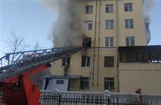 Из-за пожара в Студенческом переулке эвакуирован детский сад