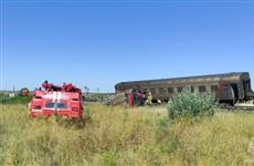 В Самарской области грузовик столкнулся с поездом