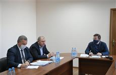 Дмитрий Азаров встретился с трудовым коллективом свиноводческого комплекса "Северный ключ"