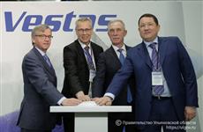 В Ульяновской области состоялся пуск первого в России оборудования для производства лопастей ветроустановок
