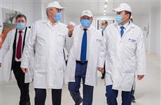 Полпред Игорь Комаров высоко оценил техническое оснащение завода глубокой переработки "Дамате"
