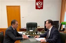 Дмитрий Азаров и Игорь Комаров обсудили основные направления работы региона