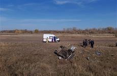 Три человека погибли в опрокинувшейся Lada Priora в Самарской области