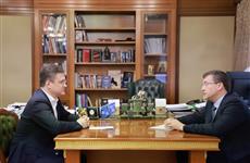 Глеб Никитин встретился с Александром Новаком