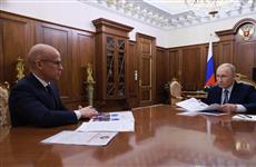 Александр Бречалов встретился с президентом РФ Владимиром Путин 