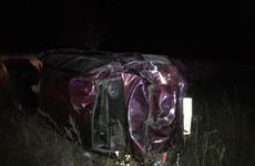 В Красноярском районе Ford Focus съехал в кювет и перевернулся, водитель погиб