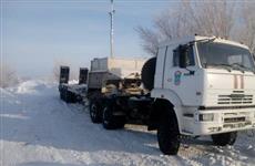 Работы по расчистке дорог в Саратовской области ведутся круглосуточно