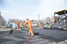 В Самаре приступили к укладке нового дорожного покрытия на ул. Ново-Вокзальной