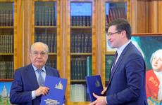 Глеб Никитин и Виктор Садовничий подписали меморандум о создании консорциума "Вернадский - Нижегородская область"