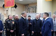 Делегация военного корабля Северного флота "Иван Грен" приняла участие в праздновании Дня защитника Отечества