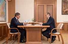 Артем Здунов встретился с министром науки и высшего образования РФ 