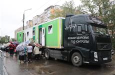 "Поезд здоровья" по просьбе нижегородцев вновь посетил Сормовский район