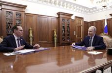 Состоялась встреча президента России с главой Мордовии