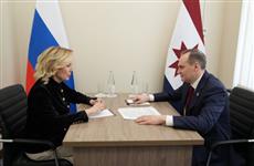 Артем Здунов и Инна Святенко обсудили завершение строительства в Мордовии онкодиспансера