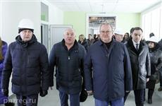 Олег Мельниченко посетил строительную площадку самой крупной в ПФО школы