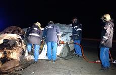 Под Самарой погиб водитель Ford, столкнувшись на встречке с фурой