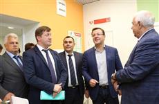 В Сергиевском районе модернизировали библиотеку и детскую поликлинику