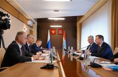 Дмитрий Азаров провел рабочую встречу с послом республики Беларусь