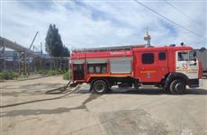 В Самаре загорелся цех подшипникового завода