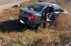 В Похвистневском районе Lada Granta не пропустила Toyota, водитель иномарки отказался от медосвидетельствования