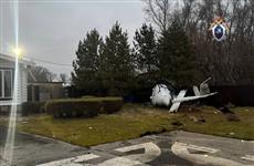 В Башкирии упал вертолет, пострадал один человек 