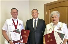 Медалисты конкурса профмастерства "Навыки мудрых" встретились с врио вице-губернатора
