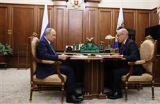 Владимир Путин провел рабочую встречу с главой Удмуртской Республики